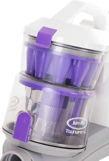 Juro-Pro Tsunami Plus 3A Vacuum Cleaner 800W Bagless 2lt Purple