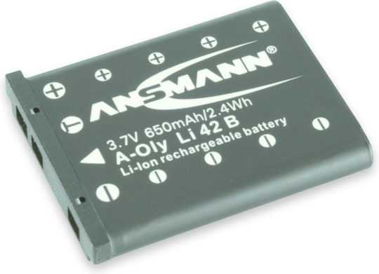 Ansmann Kamera Batterie A-Oly LI 42B 5022933/05 Lithium-Ionen (Li-Ion) Kompatibel mit Olympus