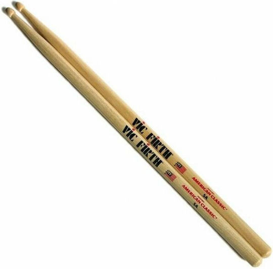 Vic Firth Hickory Μπαγκέτες Ντραμς American Classic Tear με Σχήμα Μύτης Drop