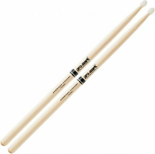 Promark Hickory Drumsticks Schlagzeug Tip 5B mit Spitzenform Oval