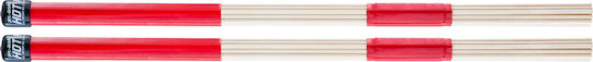 Promark Birch Hot Rods Hot Rods σε Κόκκινο Χρώμα
