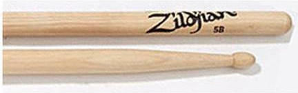 Zildjian Hickory Bețe Tobe Series 5B cu Vârf de Formă Picătură