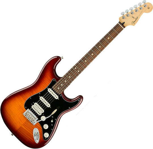 Fender Player Plus Top Tobacco Ηλεκτρική Κιθάρα ST Style με HSS Διάταξη Μαγνητών Burst