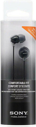 Sony In-ear headphones In Ear MDR-EX15LP Black