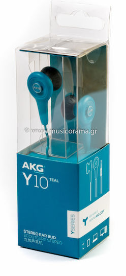 AKG In-ear headphones Earbuds Y10 Blue