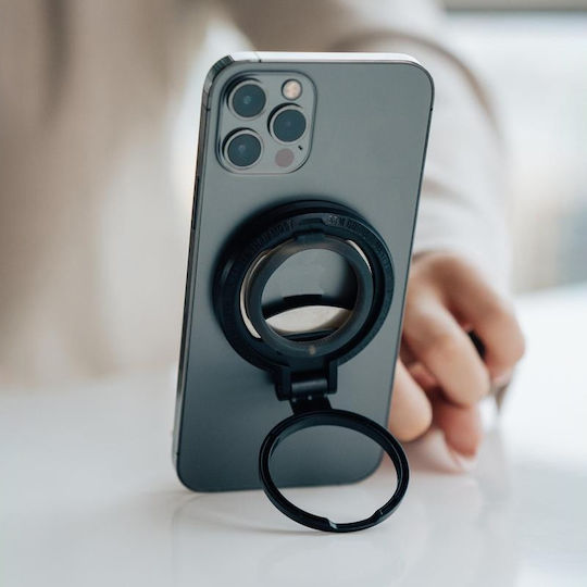 STM MagLoop Ring Holder Κινητού σε Μαύρο χρώμα