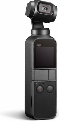 DJI Osmo Pocket Action Camera 4K Ultra HD με WiFi Μαύρη με Οθόνη 3"