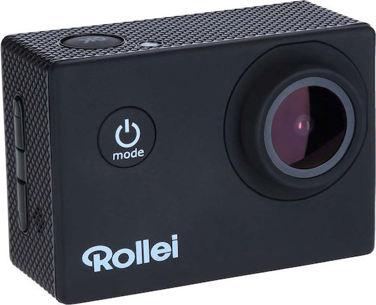 Rollei 4s Plus Action Camera 4K Ultra HD Υποβρύχια και Wi-Fi Μαύρη