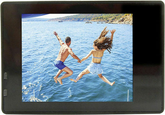 EasyPix Goxtreme Vision+ Action-Kamera 4K Ultra HD Unterwasser (mit Gehäuse) mit Touchscreen 2" und Wi-Fi Silber