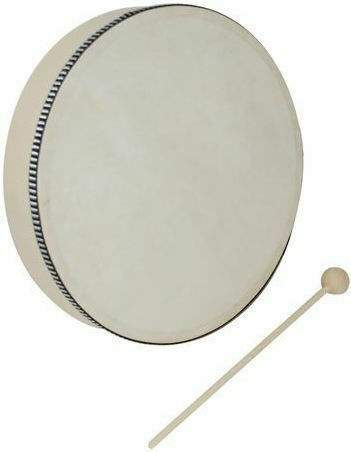 Granite Tambourine non-Tunable With Mallet 8"