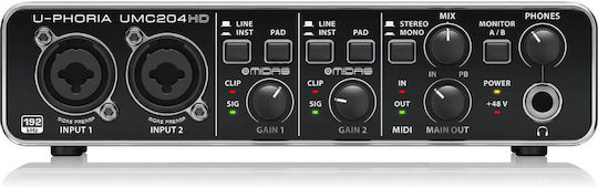Behringer U-Phoria UMC204HD UMC204HD
