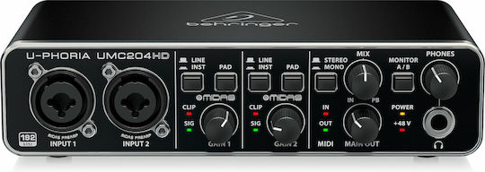 Behringer U-Phoria UMC204HD UMC204HD