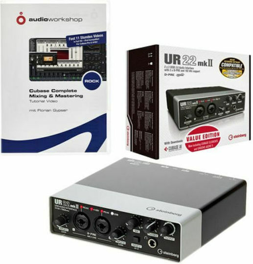 Steinberg UR-22-MkII J08ST00021 Εξωτερική Επαγγελματική Κάρτα Ήχου