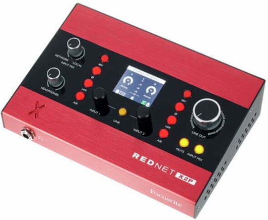 Focusrite Rednet X2P Εξωτερική Επαγγελματική Κάρτα Ήχου με Σύνδεση Ethernet