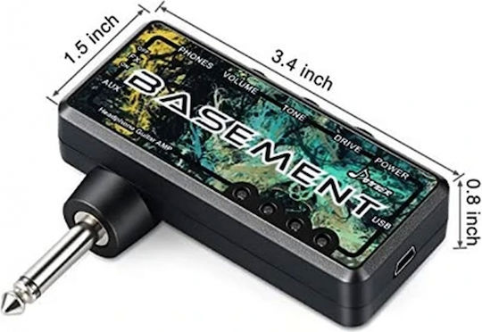 Donner EC-1084 Mini Portable Digital Headphone Amplifier Single Channel with USB and Jack 3.5mm