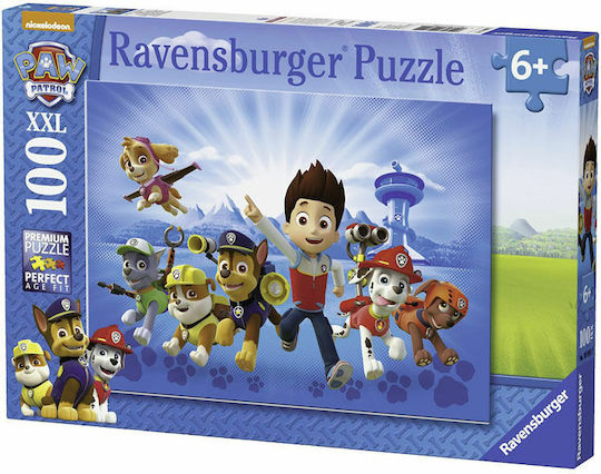 Παιδικό Puzzle XXL Paw Patrol για 6+ Ετών 100pcs Ravensburger