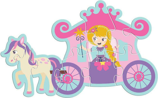 Puzzle pentru Copii Princess pentru 3+ ani+ Ani 28buc Luna