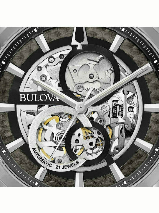 Bulova Sutton Collection Ρολόι Αυτόματο με Μεταλλικό Μπρασελέ Bulova Sutton Collection Ρολόι Αυτόματο με Μεταλλικό Μπρασελέ