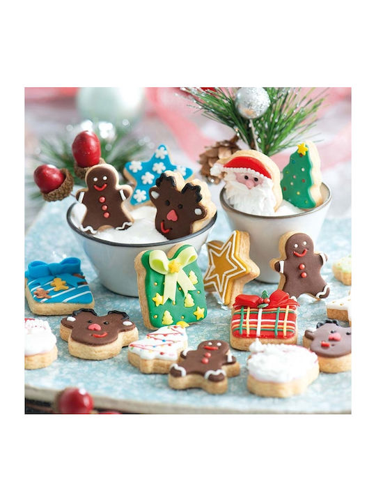 Decora's Christmas Coupas Mini Designs 6er Set 3-4cm.