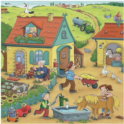 Kids Puzzle Στη Φάρμα for 5++ Years 147pcs Ravensburger