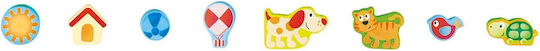 Ξύλινο Παιδικό Puzzle Σφηνώματα Sunny Valley για 1+ Ετών 12pcs Hape