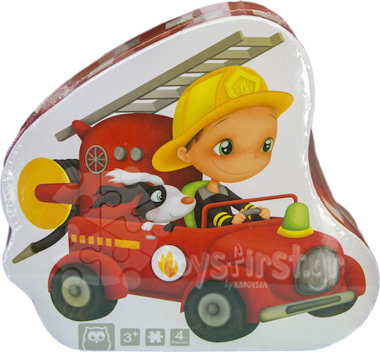 Kinderpuzzle Feuerwehrmann für 3+ Jahre alt+ Jahre 16pcs Eureka
