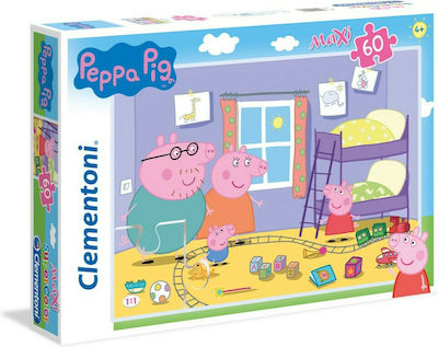 Kids Puzzle Peppa Pig for 4++ Years 60pcs Clementoni