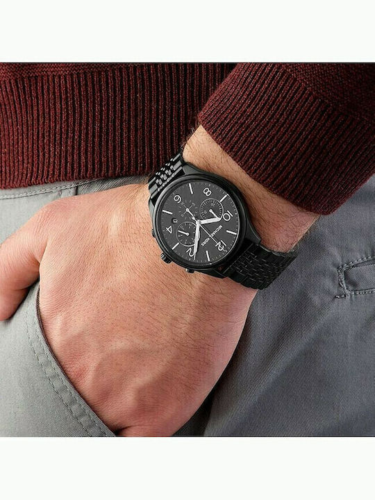 Michael Kors Merrick Мъжки часовник с батерия и метална гривна Michael Kors Merrick Мъжки часовник с батерия и метална гривна