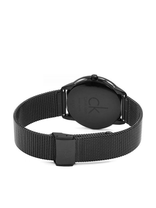 Calvin Klein Minimal Ρολόι Μπαταρίας με Μεταλλικό Μπρασελέ Calvin Klein Minimal Ρολόι Μπαταρίας με Μεταλλικό Μπρασελέ