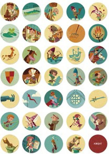 Kids Puzzle Journey to the Middle Ages for 5+ years+ Years 100pcs Londji