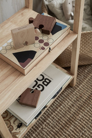 Puzzle Din Lemn Pentru Copii Pegged Pentru 1+ Ani 4 Piese Kids Concept