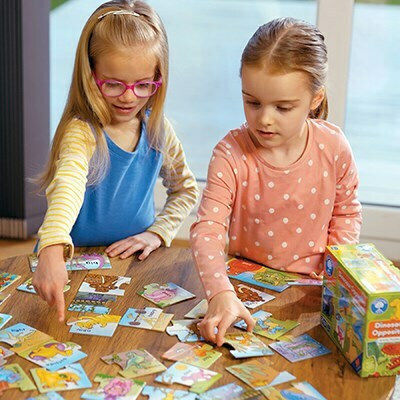 Παιδικό Puzzle Αντίθετοι Δεινόσαυροι για 3+ Ετών 20pcs Orchard