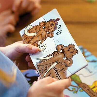 Παιδικό Puzzle Αντίθετοι Δεινόσαυροι για 3+ Ετών 20pcs Orchard