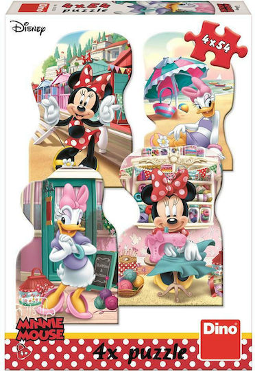 Kids Puzzle Minnie & Daisy the Summer for 4+ Years 54pcs Dino