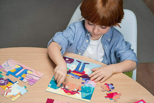 Детски Пъзел Mix & Match Любими Професии за 4+ години+ Години 72бр Ravensburger