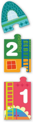 Kids Puzzle Numbers for 3+ years+ Years 40pcs Apli Kids