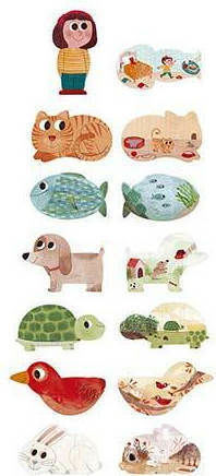 Παιδικό Puzzle I Love my Pets για 3+ Ετών 21pcs Londji