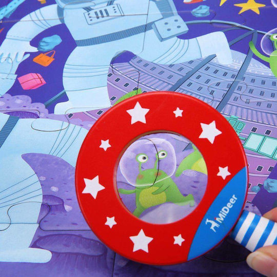 Kinderpuzzle Detective in Space 42pcs MiDeer