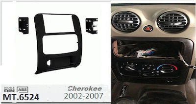 DIN Fascia Panels 2 Din for Jeep Cherokee 2002 - 2007 for Jeep Cherokee