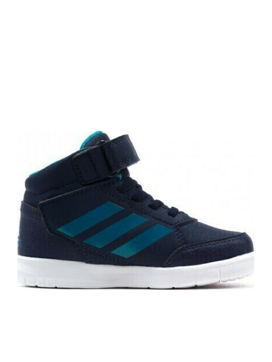 Altasport Mid EL Παιδικά Sneakers High με Σκρατς Μπλε