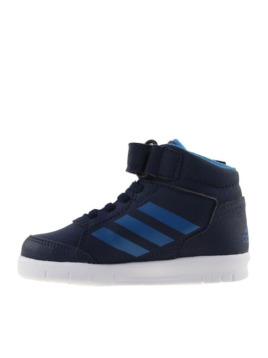Altasport Mid EL Παιδικά Sneakers High με Σκρατς Μπλε