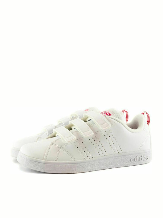 Vorteil Kinder Sneakers mit Klettverschluss Cloud White / Super Pink