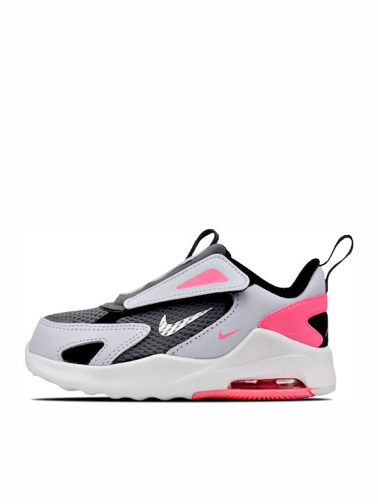Air Max Bolt Kids Sneakers Slip-on Smoke Grey / Metallic Silver