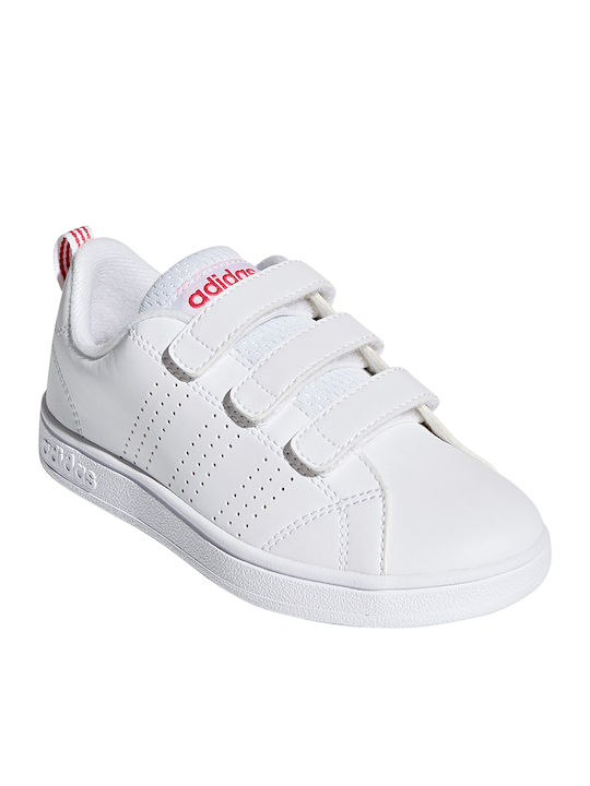 Vorteil Kinder Sneakers mit Klettverschluss Cloud White / Super Pink