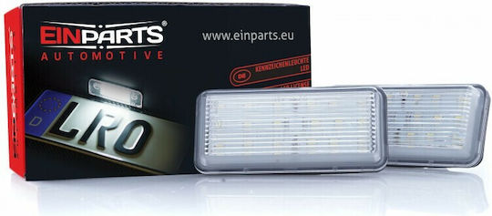 Einparts LED License Plate Lights Toyota Lexus 2 Pieces