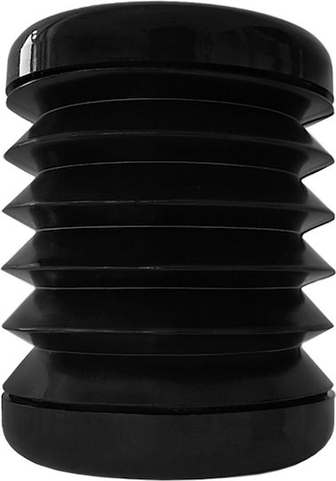 Autoline Car Cup Holder Onyx Harmonica 1 Position with Adhesive Tape in Black Color