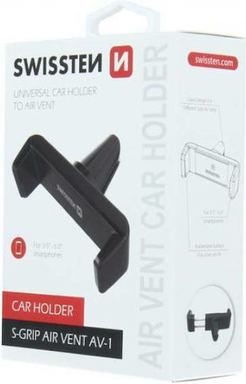 Swissten Car Mobile Mount with Adjustable Hooks Black
