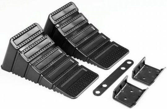 Lampa Truck Wheel Chock Black Wheel Chocks 1000kg Max 2pcs