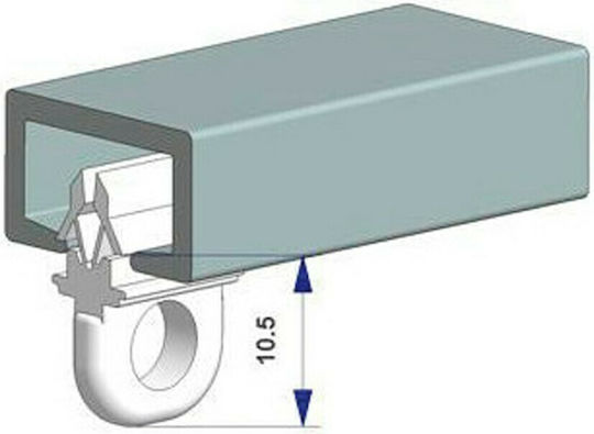 Lampa Γαντζάκια Κουρτίνας Φορτηγού G-1 25Τεμ