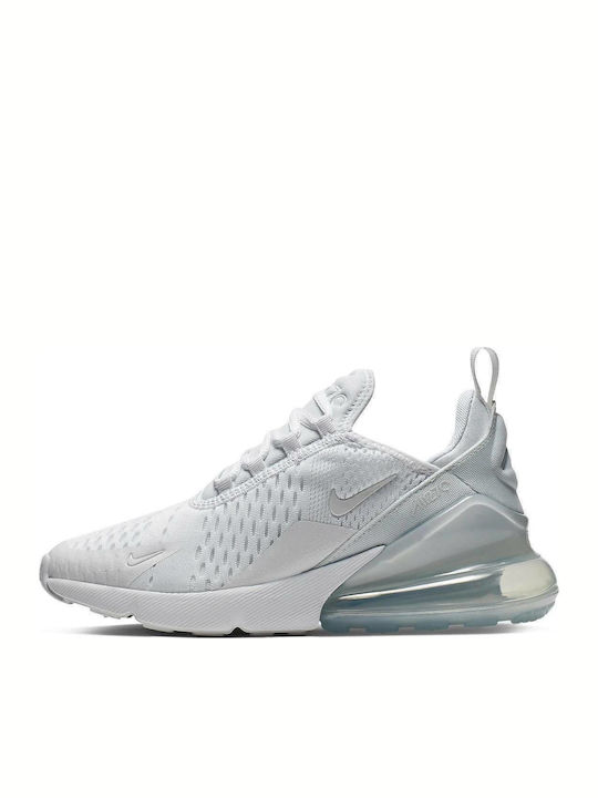 Nike Παιδικά Sneakers AIR MAX 270 GS White / Metallic Silver